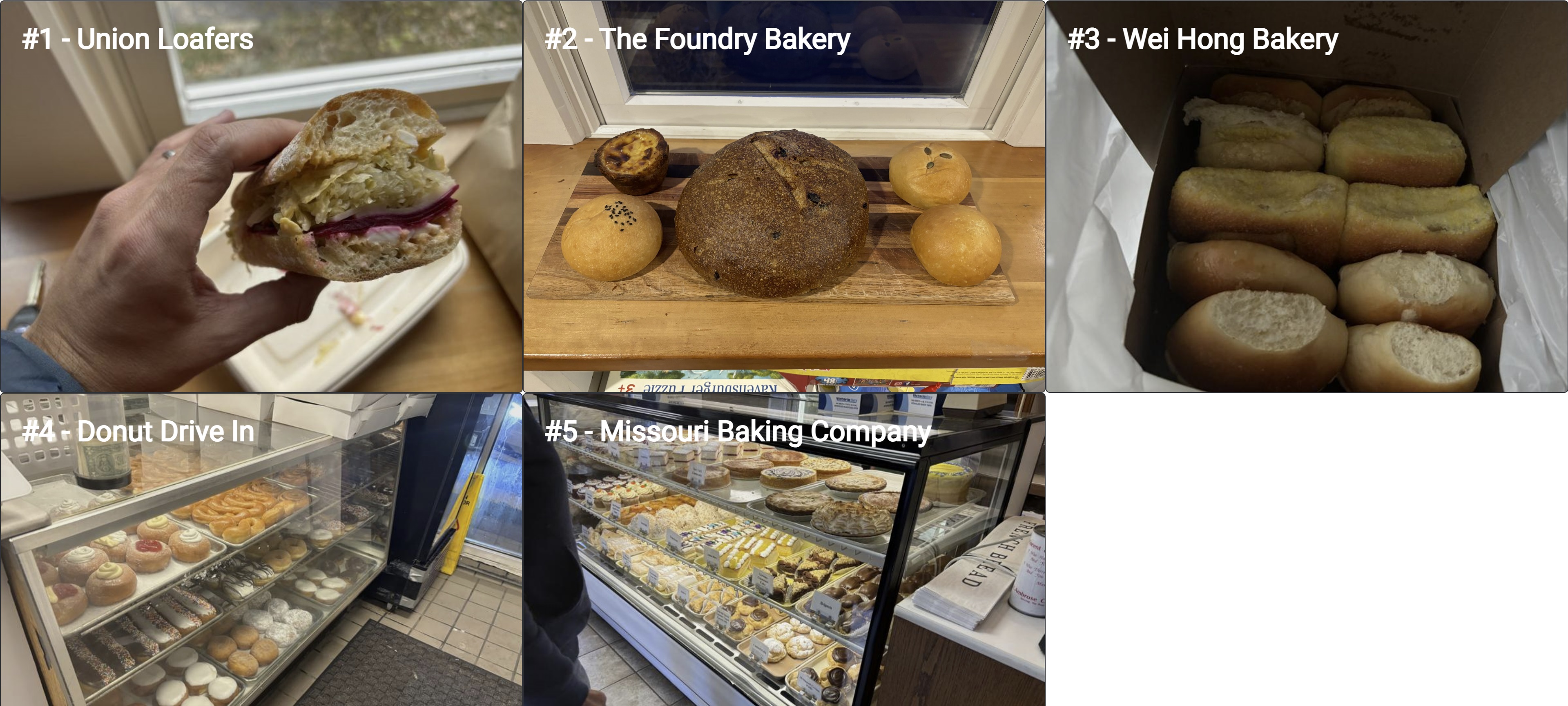 St. Louis Bakeries Comparisons